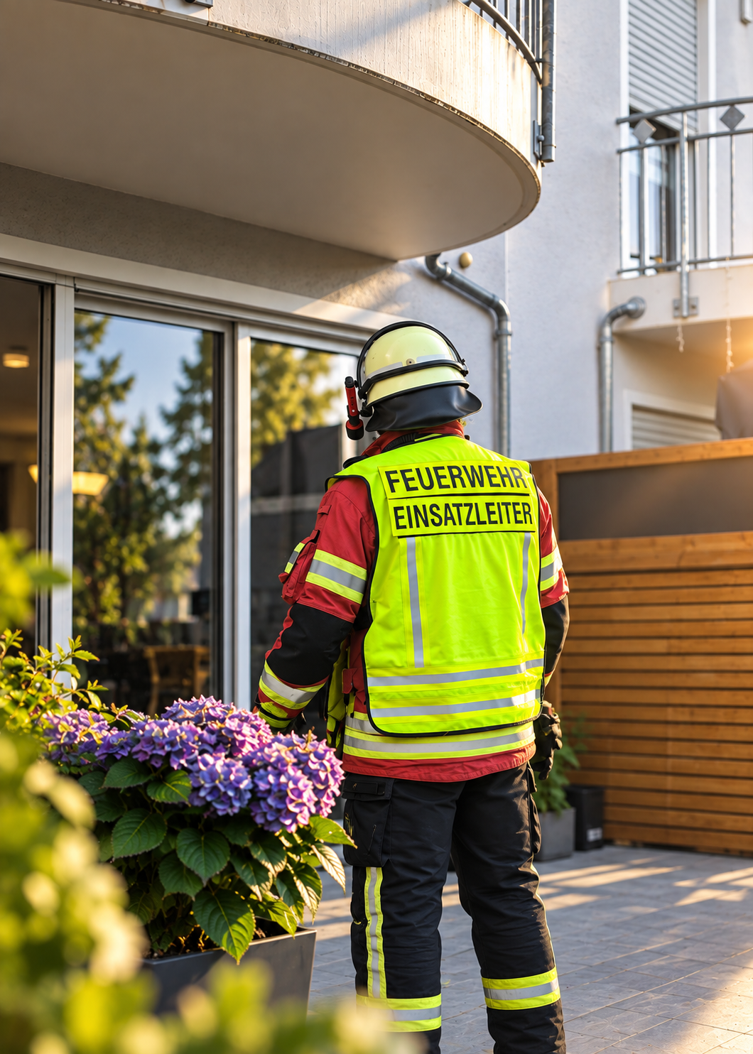 Zico Zeller im Ehrenamt bei der Freiwilligen Feuerwehr